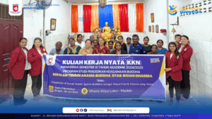 Penarikan Kembali Peserta KKN Mahasiswa STAB Bodhi Dharma Semester VI Tahun Akademik 2024/2025 di Vihara Vidya Loka, Medan