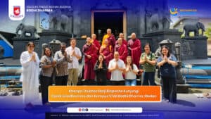 Khenpo Thubten Dorji Rinpoche Kunjungi Candi Jinadhammo dan Kampus STAB Bodhi Dharma, Medan