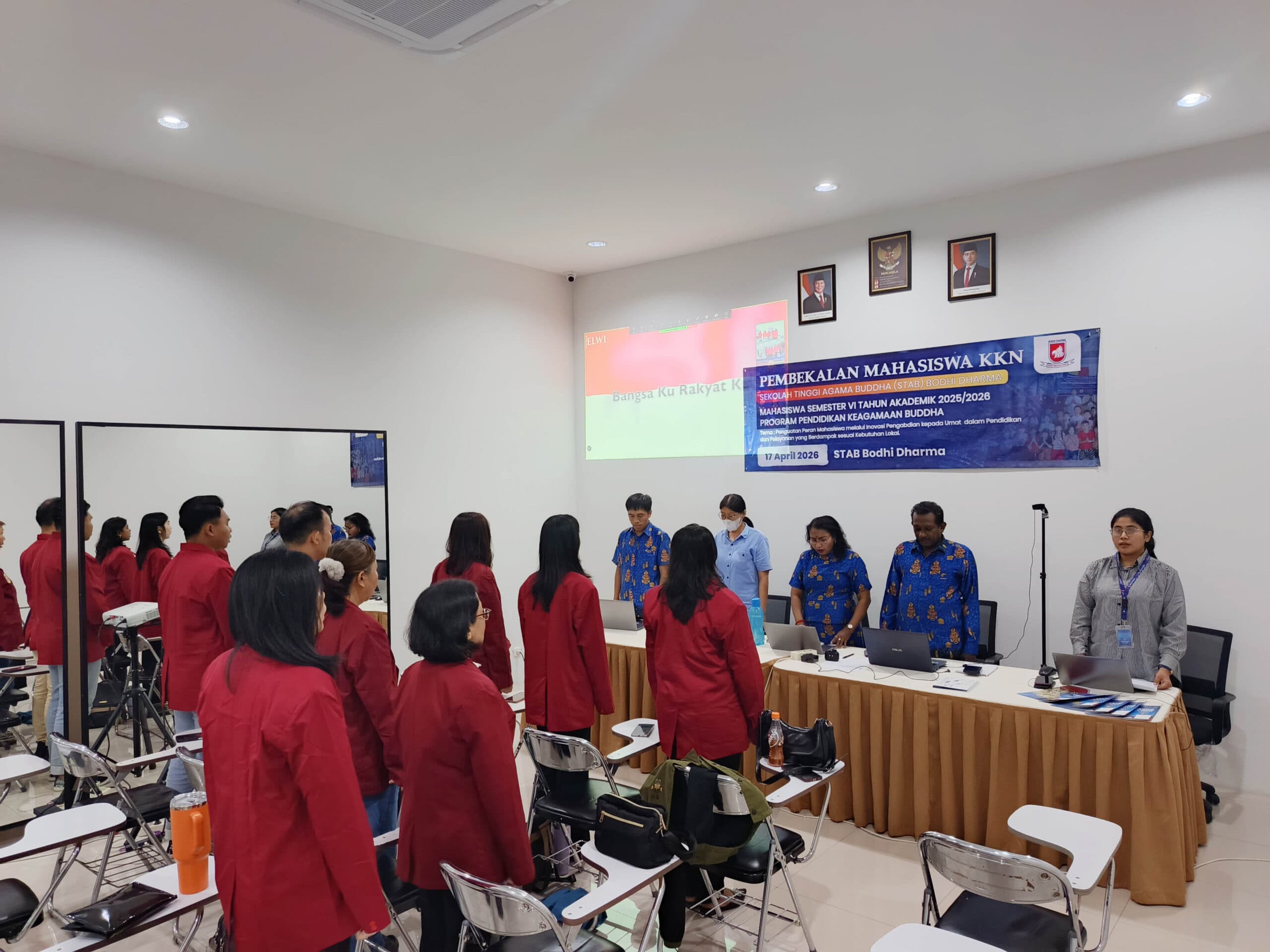 PEMBEKALAN MAHASISWA KKN STAB BODHI DHARMA TA 2025/2026